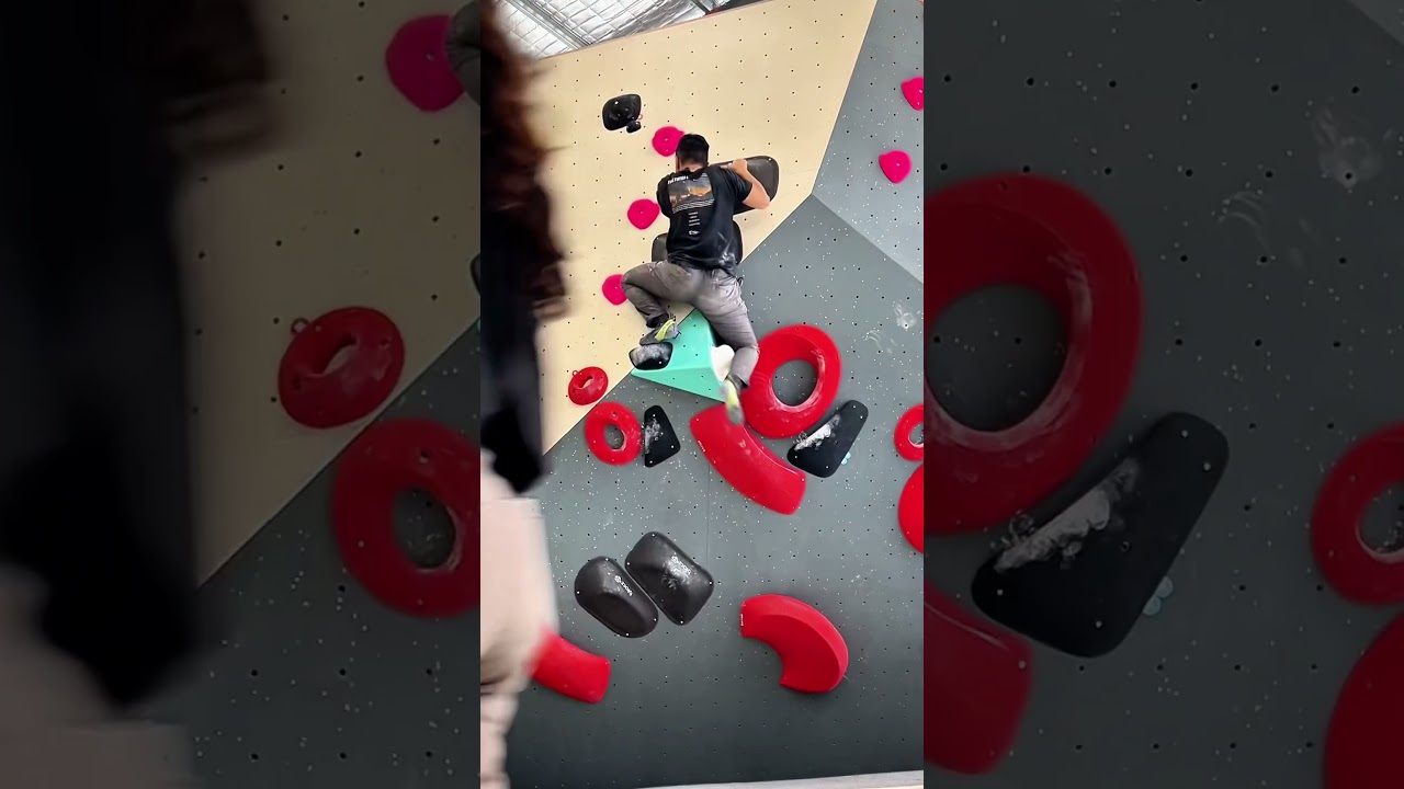 Back to lazy posting #bouldering #indoorbouldering #indoorboulderinggym #blochaus