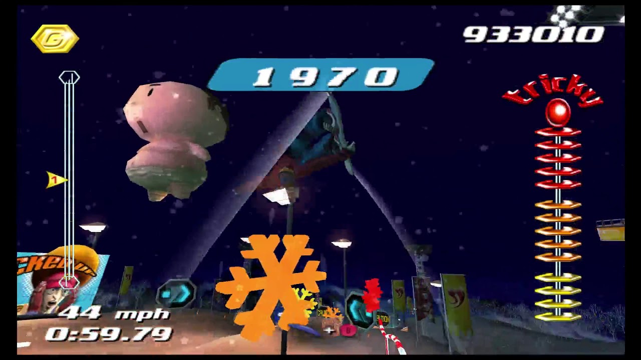 SSX Tricky - Snowdream Showoff - 2,933,380 (TAS, obsolete)
