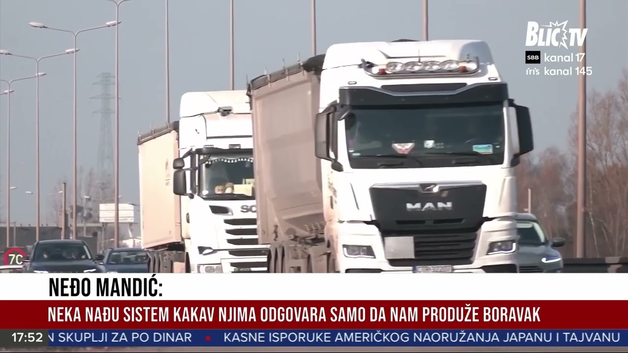Haos na granicama: Regionalna blokada teretnih prelaza ka Šengenu