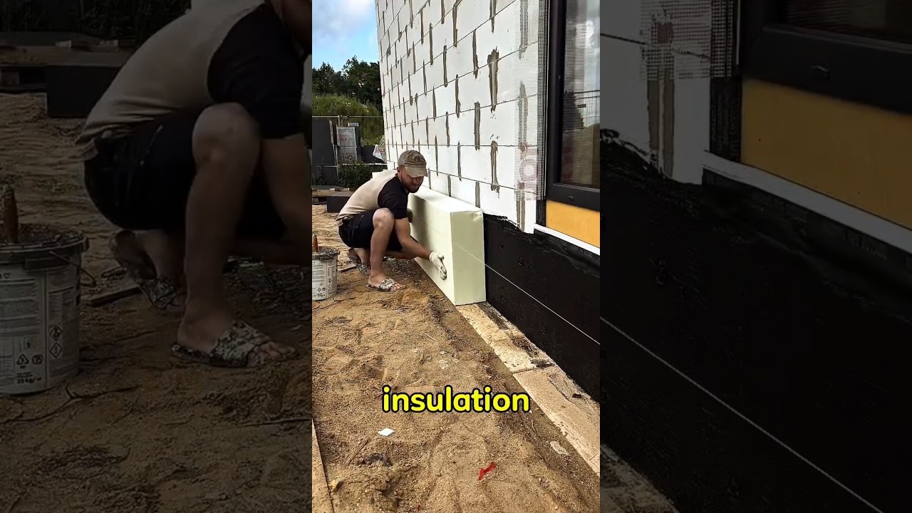 Wall Insulation Installation Process &mdash; Durable and Neat Result!
