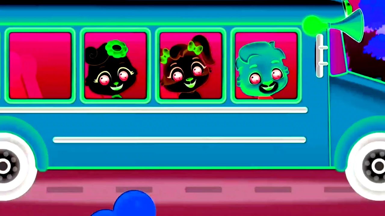 LUCAS AND FREINDS - THE WHEELS ON THE BUS  (Sparta Pitch / Sponsored by Gamavision Csupo Effects) 