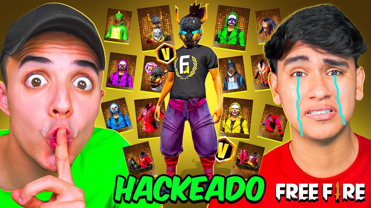 HACKEO la CUENTA de KRECK GAMER en FREE FIRE…😱