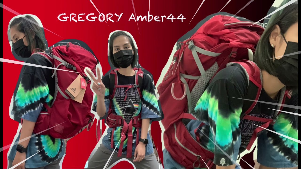 Gregory Amber 44 v3 | Vlog กระเป๋าไม่แดงไม่มีเเรงเดิน