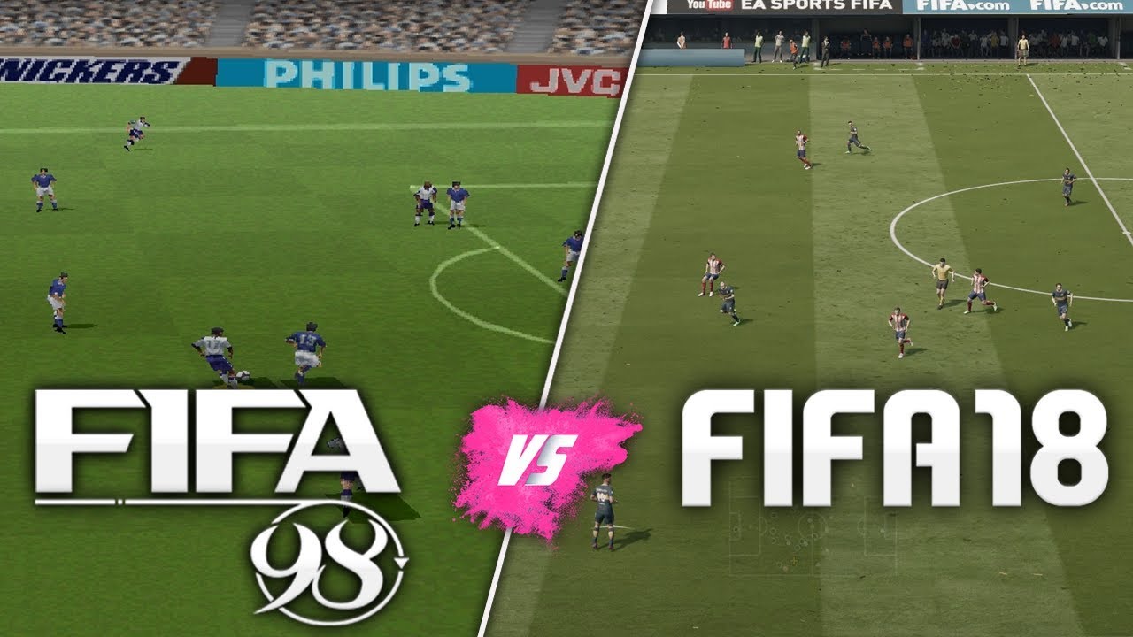 FIFA 98 vs FIFA 18.. DEL MÁS QUERIDO AL MÁS ODIADO