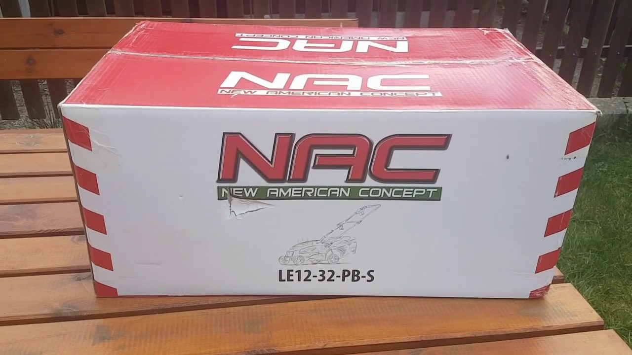 Unboxing I TEST NAJTAŃSZEJ KOSIARKI NAC LE-12-32-PB-S