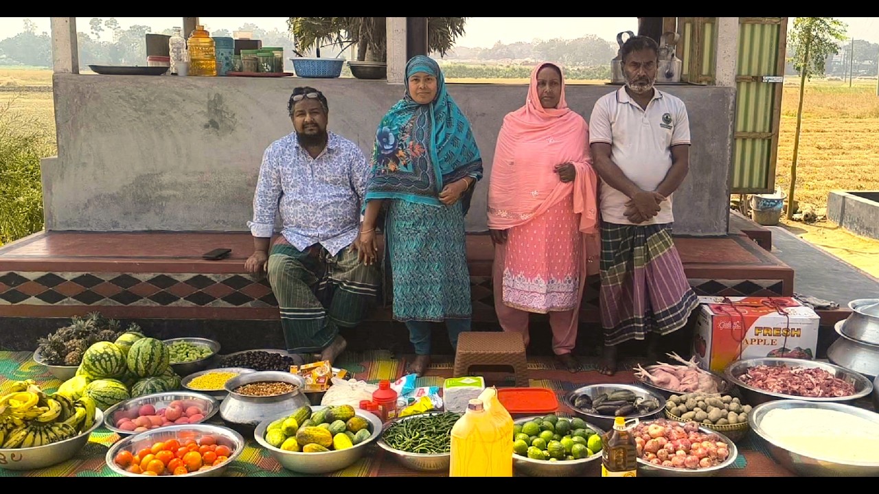 আজ আমাদের ভিলেজ বাংলা কিচেনে রোজাদারদের ইফতার আয়োজন আলহামদুলিল্লাহ অনেক সুন্দর মেহমানদারী করলাম