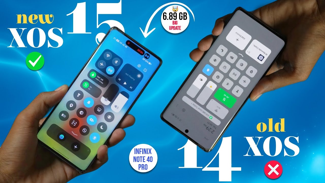 Infinix Note 40 Pro XOS 15 update || 6.89 GB 🤯 Everything changed 🔥