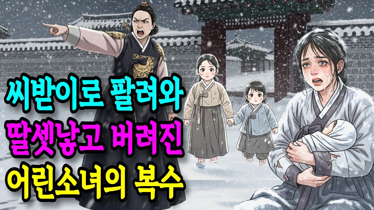 씨받이로 팔려와 딸셋낳고 버려진 어린 소녀의 복수 I 야담 I 옛날이야기 I 오디오북 I 수면동화 I 전설 I 민담