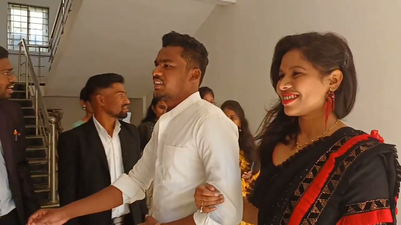 fresher party entry scenes, B.Ed. college Shaheed mahendra karma vishwavidyalay, 2022,