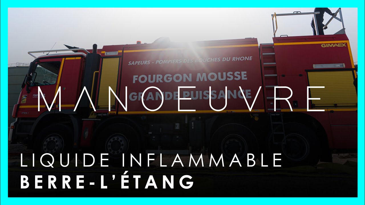 Manœuvre LIF sur le site industriel LyondellBasell