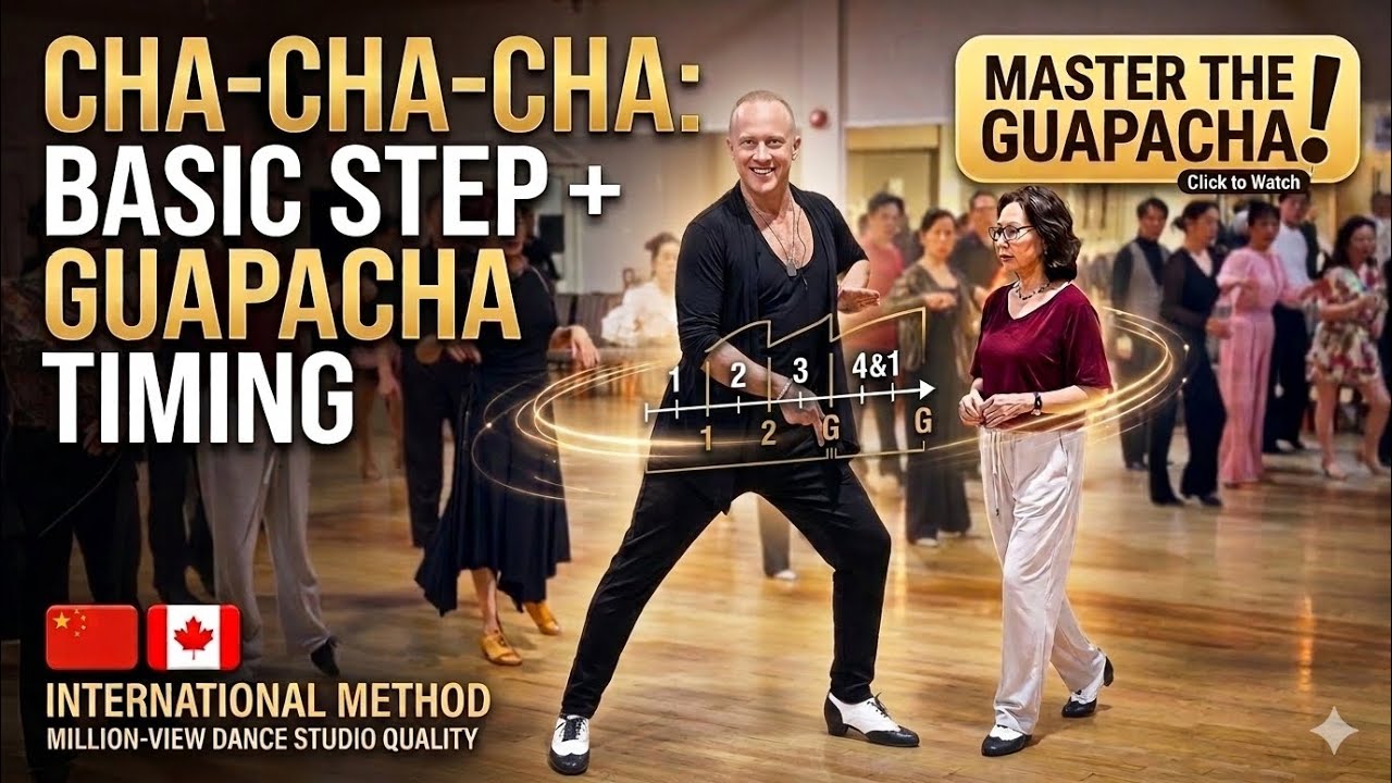 Cha-Cha-Cha Secret: Basic Step + Guapacha Timing Masterclass! 💃✨