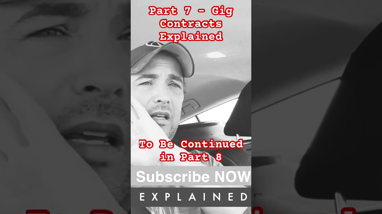 💰Gig Contracts Explained!!! #❓💰 Part 7