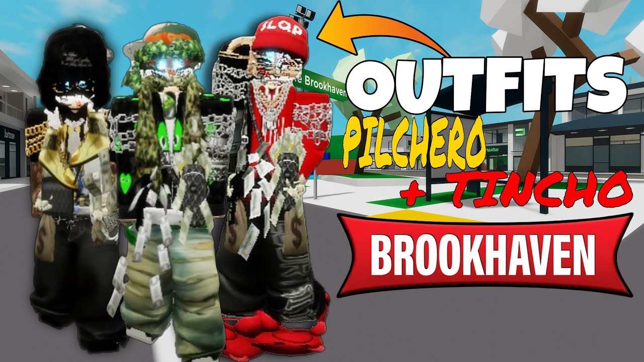 &iexcl;&iexcl;Como VESTIRSE De PILCHERO+TINCHO En Brookhaven Rp!! 🏡🤯