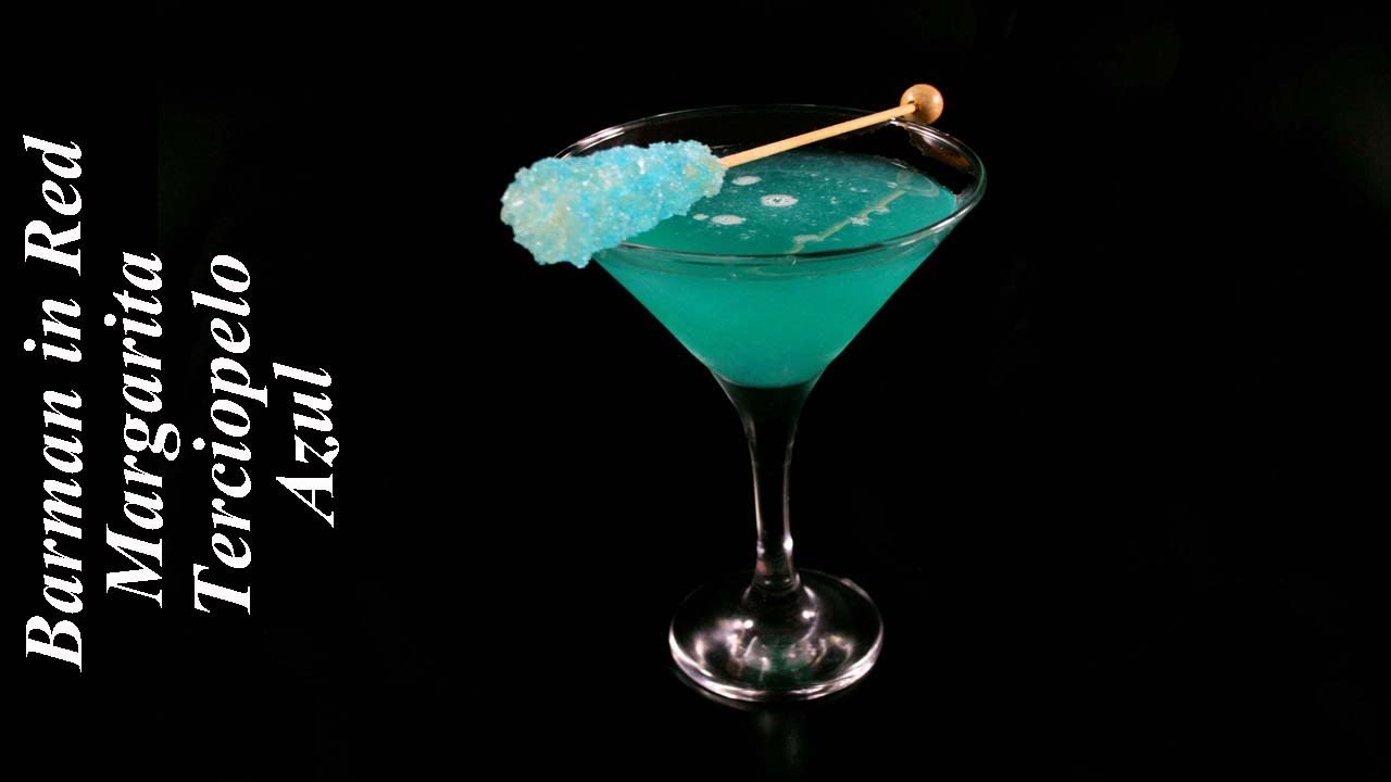 como hacer la MARGARITA TERCIOPELO AZUL
