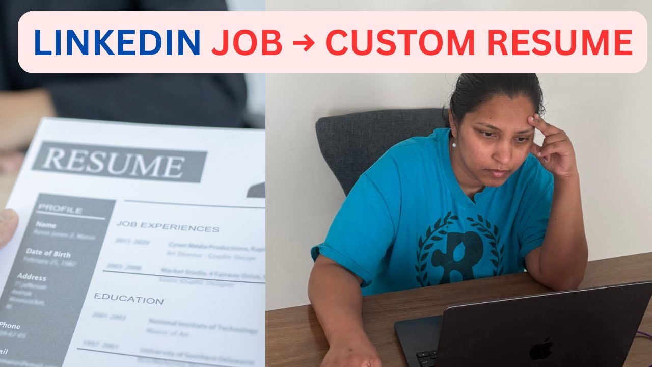 Let’s Search QA Jobs on LinkedIn and Build a Resume with ChatGPT