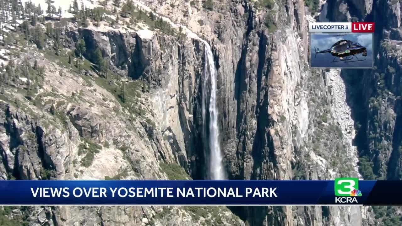 Here are views from above of top Yosemite National Park attractions