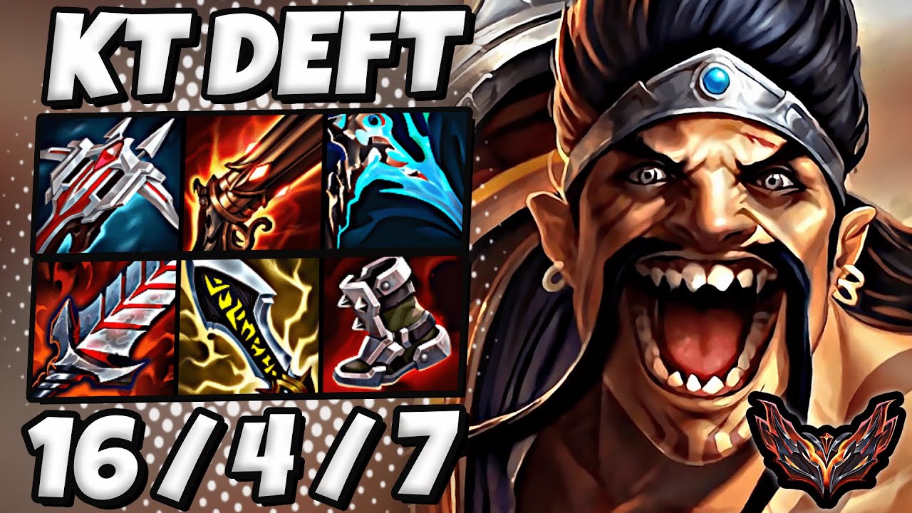 Draven vs Ezreal ADC [ KT Deft ] Patch 14.12 Korea Grandmaster ✅