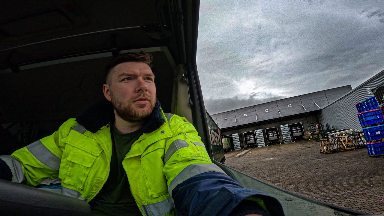ROUTE FROM POLAND TO ENGLAND || TRUCK DRIVER || HGV DRIVER || MAN TGX