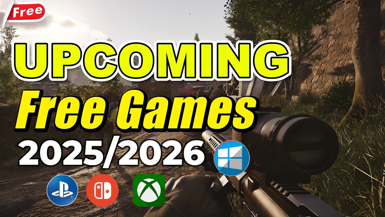 12 BEST Upcoming Free Games 2025 - 2026