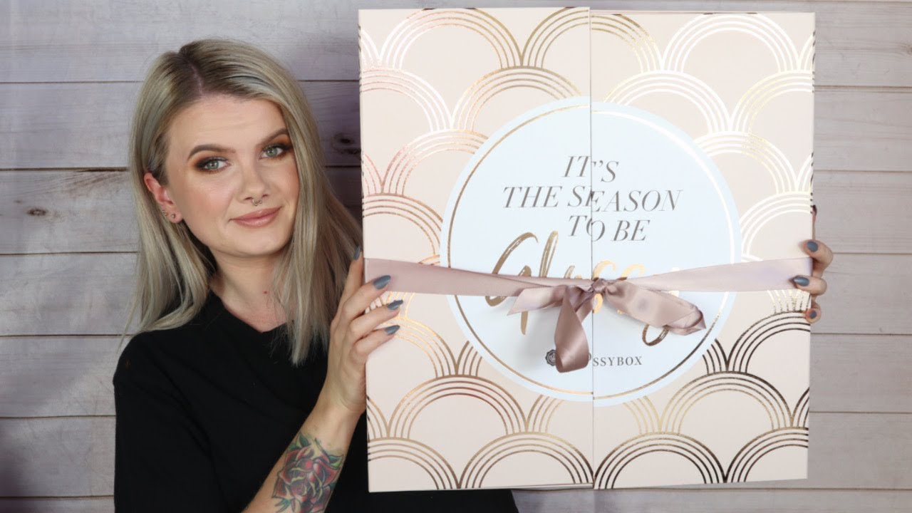 GLOSSYBOX ADVENT CALENDAR 2019 | Vanessa Lopez