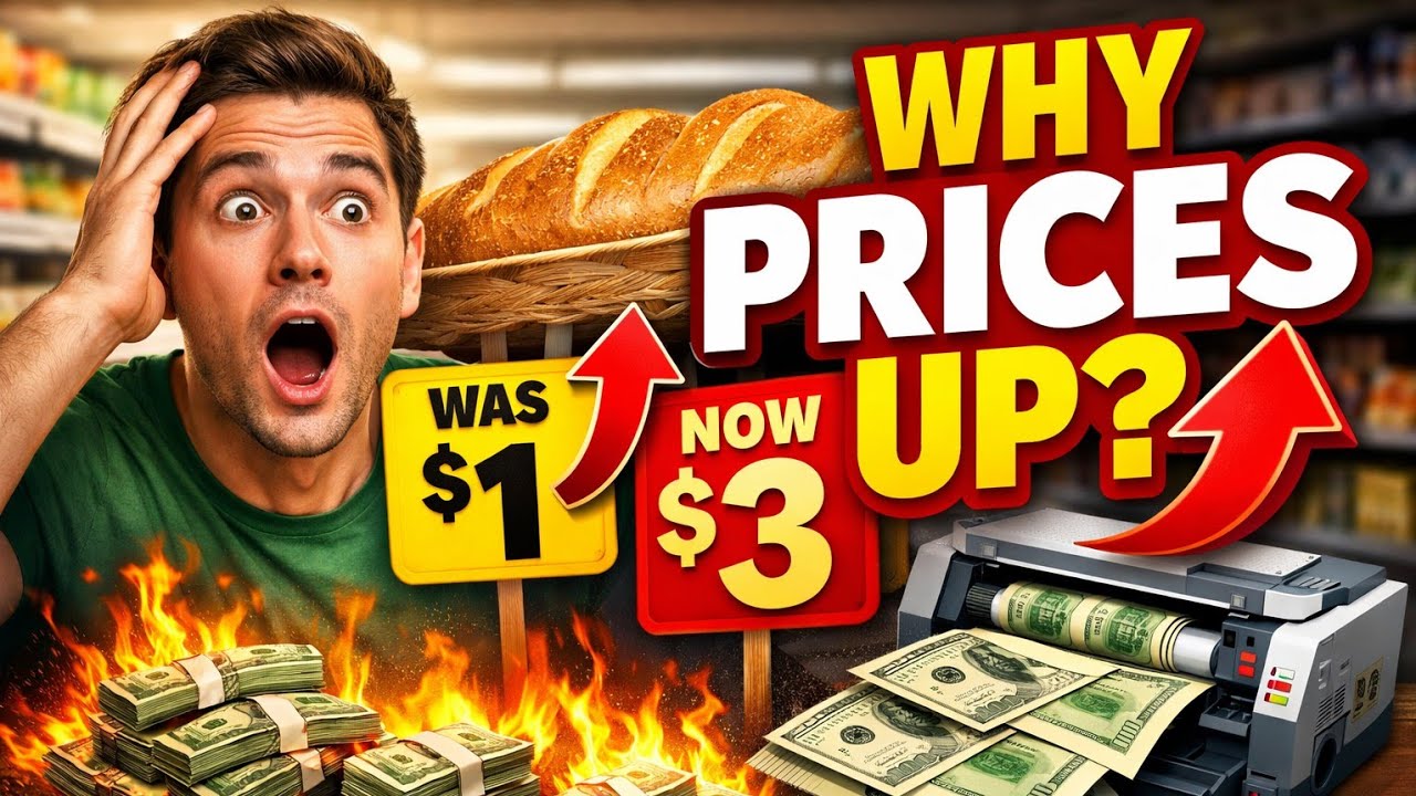 Why Inflation Happens (The Science Behind Rising Prices)