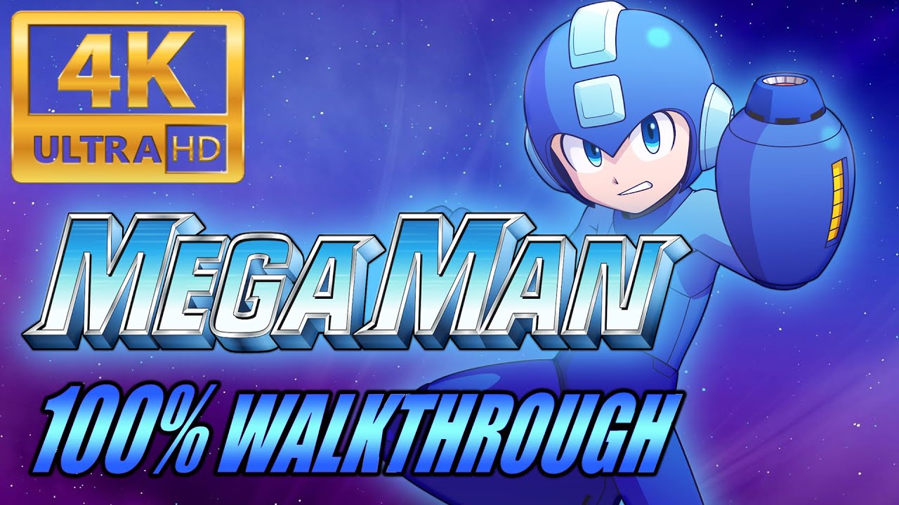 MEGA MAN (PS4) - 100% Full Gameplay Walkthrough (4K/60FPS)