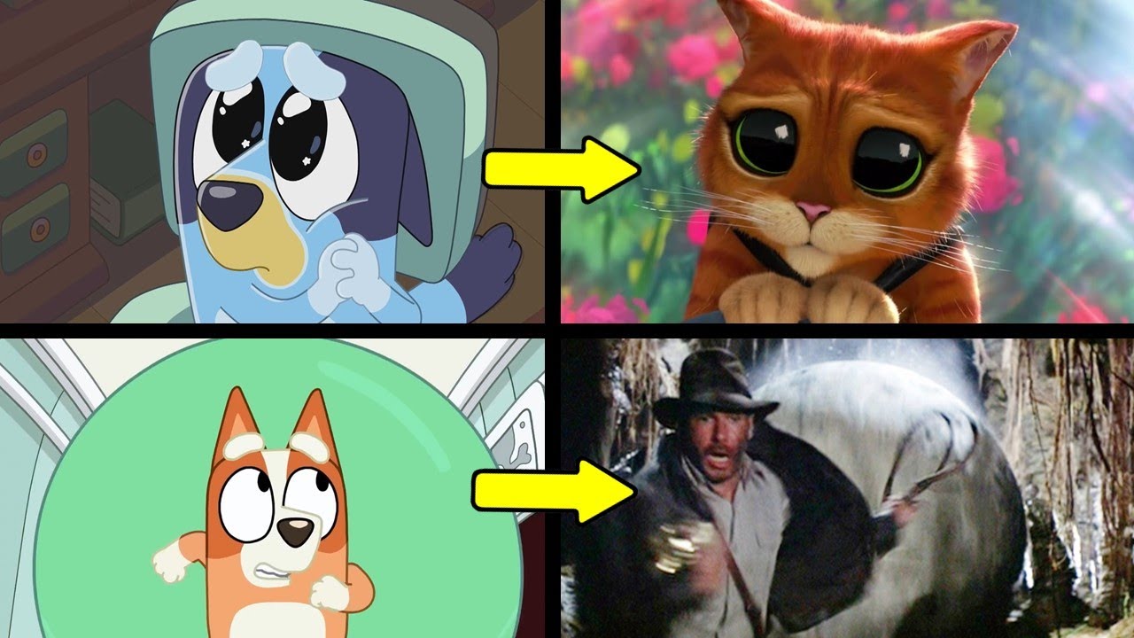12 REFERENCIAS Y CURIOSIDADES de BLUEY (Easter Eggs, Cosas que No Notaste)