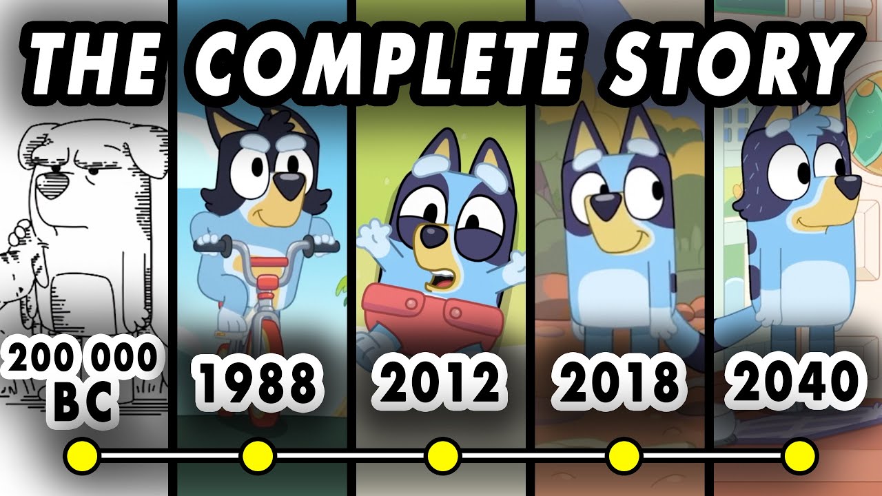 Полное объяснение временной шкалы Bluey