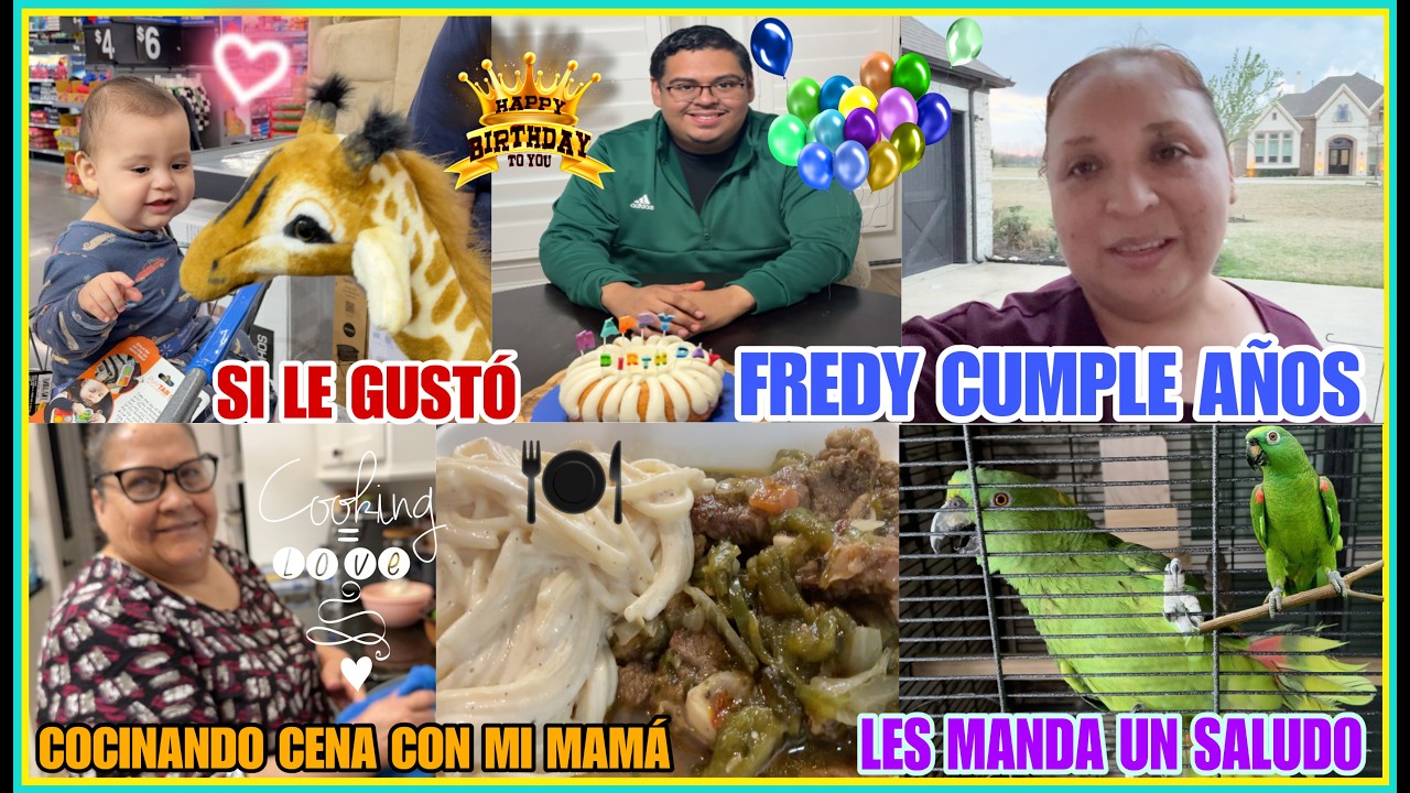 🎂LO QUISO CELEBRAR MUY DIFERENTE ESTE AÑO💙APRENDIÓ ALGO NUEVO👏🏾SEGUNDIANDO CON MI MAMÁ🛍️