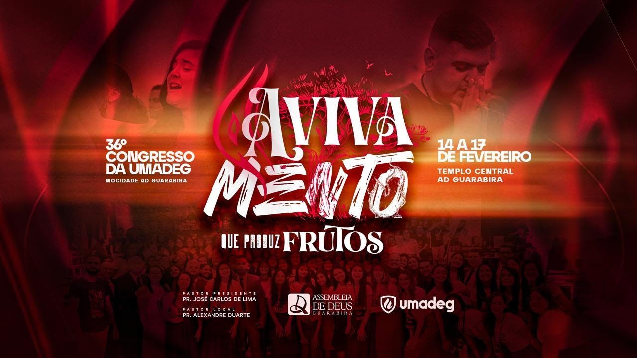 AO VIVO | 36° CONGRESSO DA UMADEG 4ªNOITE ENCERRAMENTO 17/02/2026