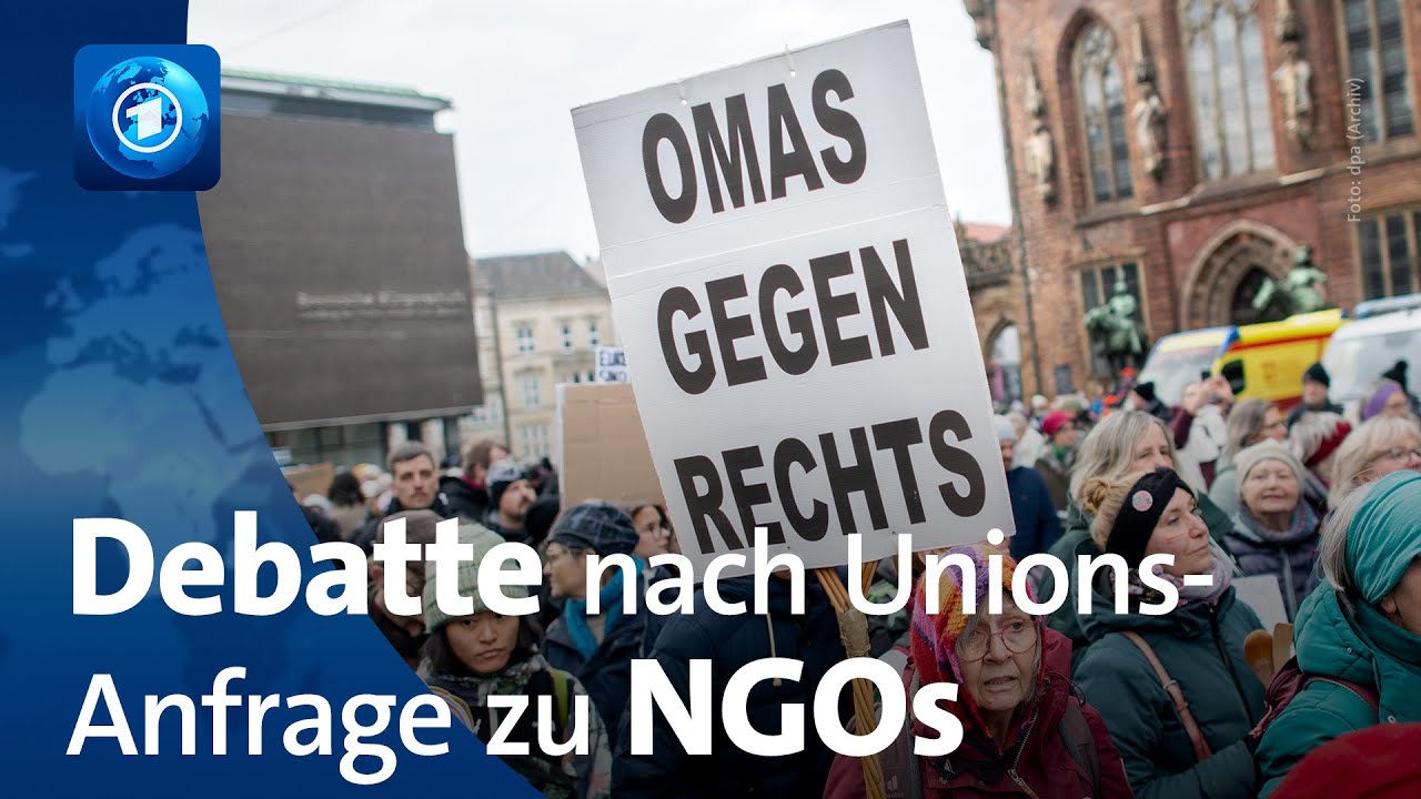 Nach „Demos gegen rechts“: Debatte über Unionsanfrage zu Nichtregierungsorganisationen
