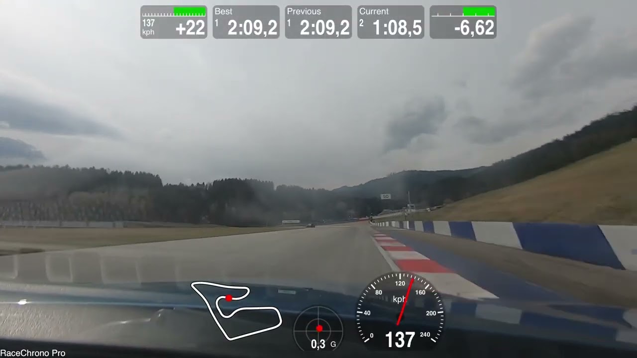 Red Bull Ring OG M2 first fast lap | Spielbergring freies fahren
