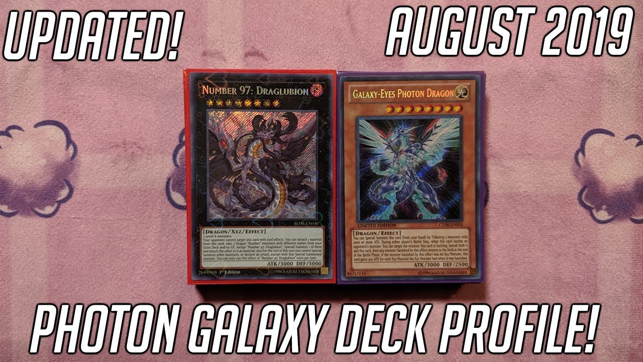 Yu-Gi-Oh! Photon Galaxy Deck Profile + Combo & Test Hand! (August 2019)