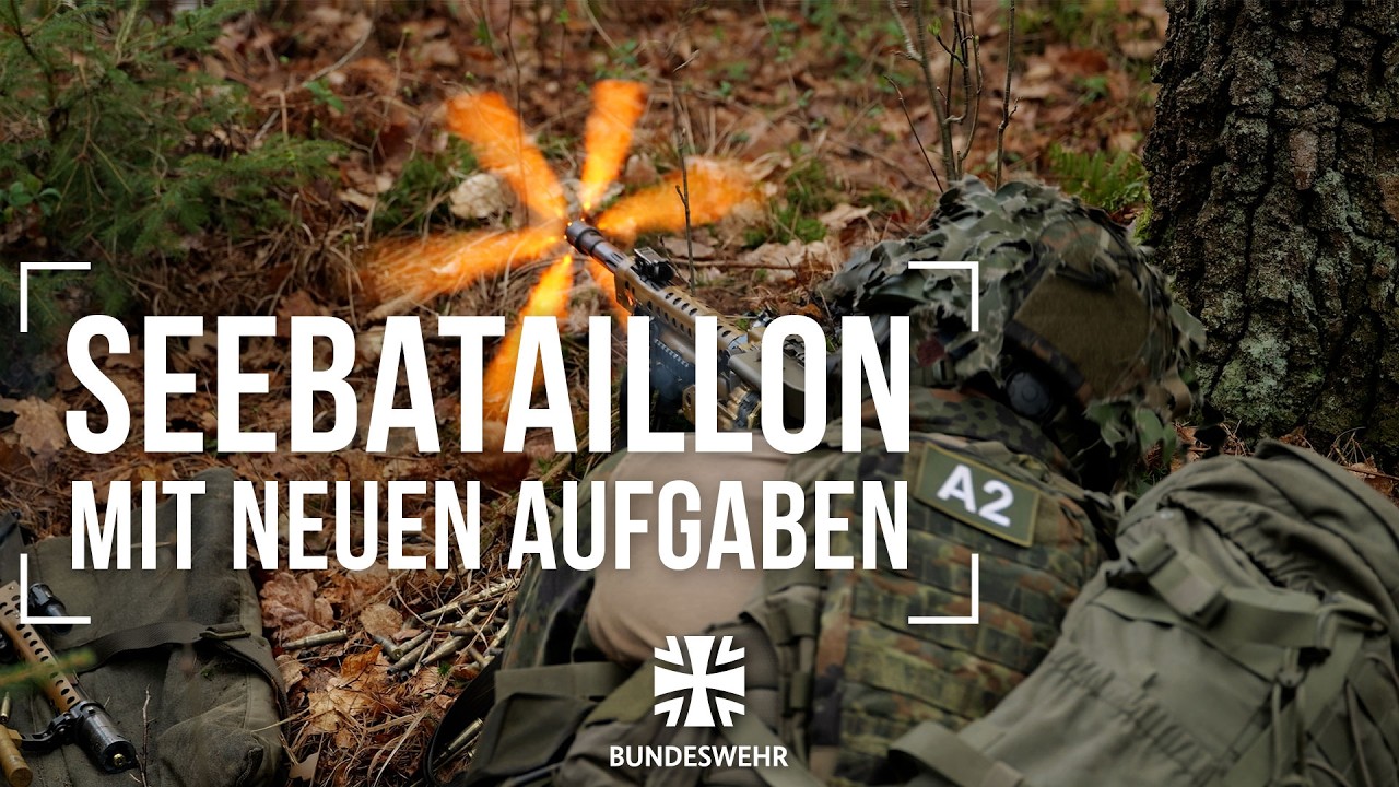 Mehr als nur Schutz: Wie das Seebataillon sein Einsatzprofil erweitert I Bundeswehr