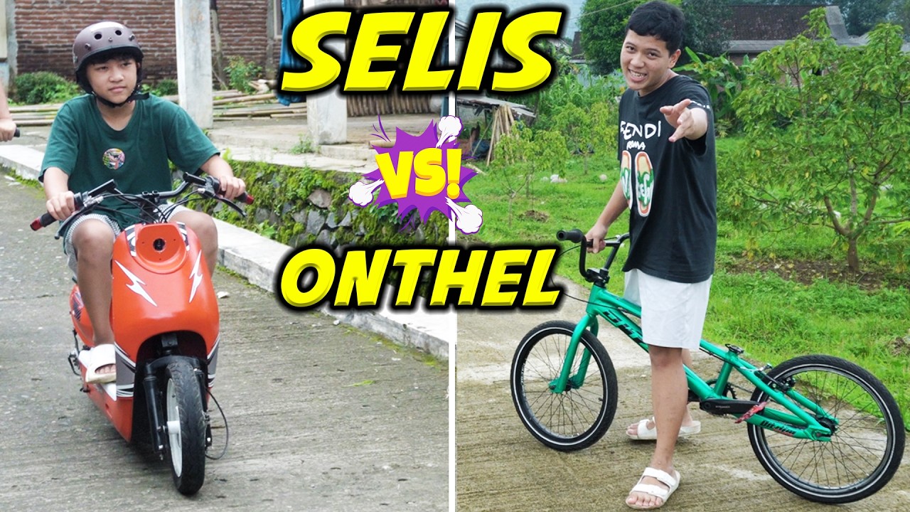 SEPEDA ONTHEL VS SELIS!! DITDIM COBA ONTHEL DAN SELIS, MENANG MANA YA??🤔🤔
