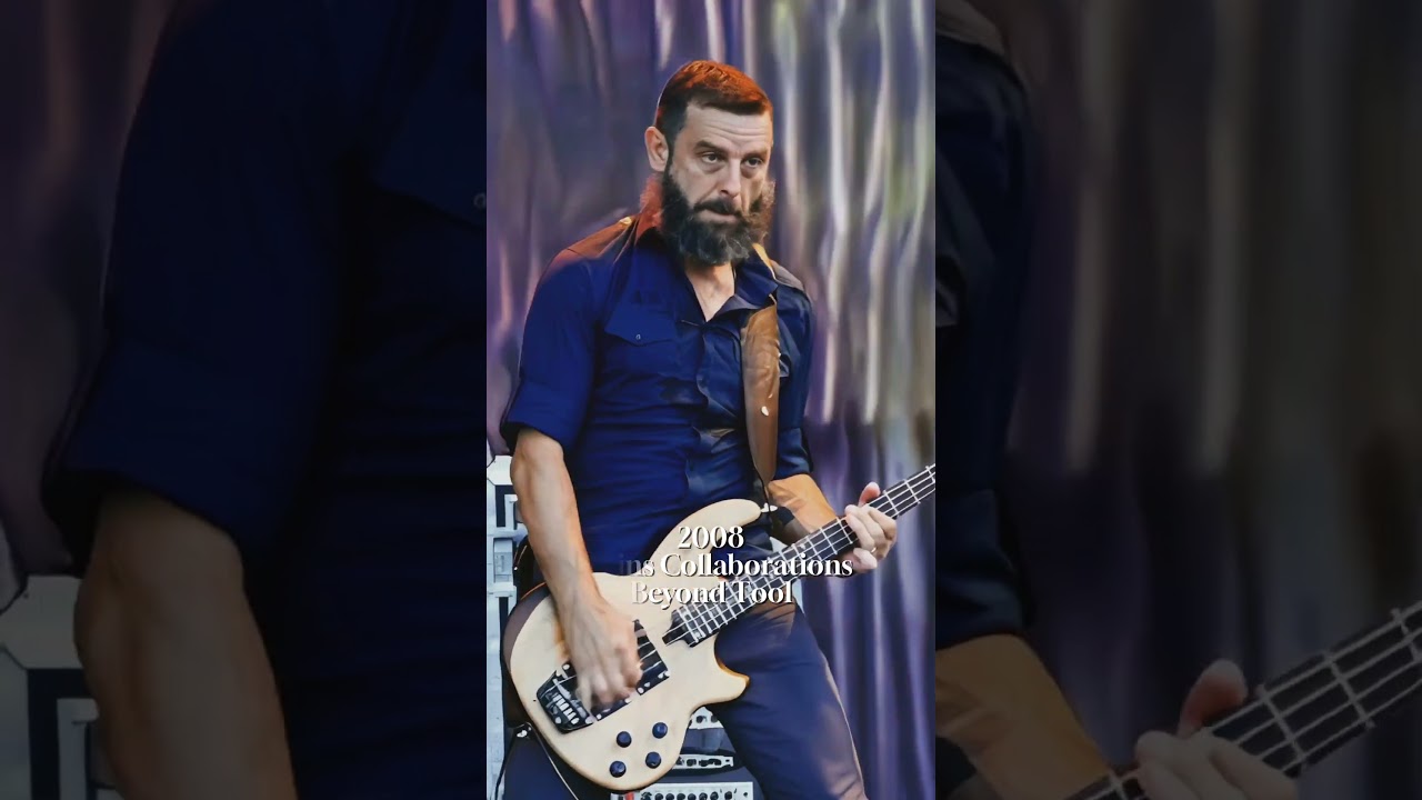 Justin Chancellor Evolution (1995&ndash;2025) 🎸 | The Sound Behind Tool 🔥