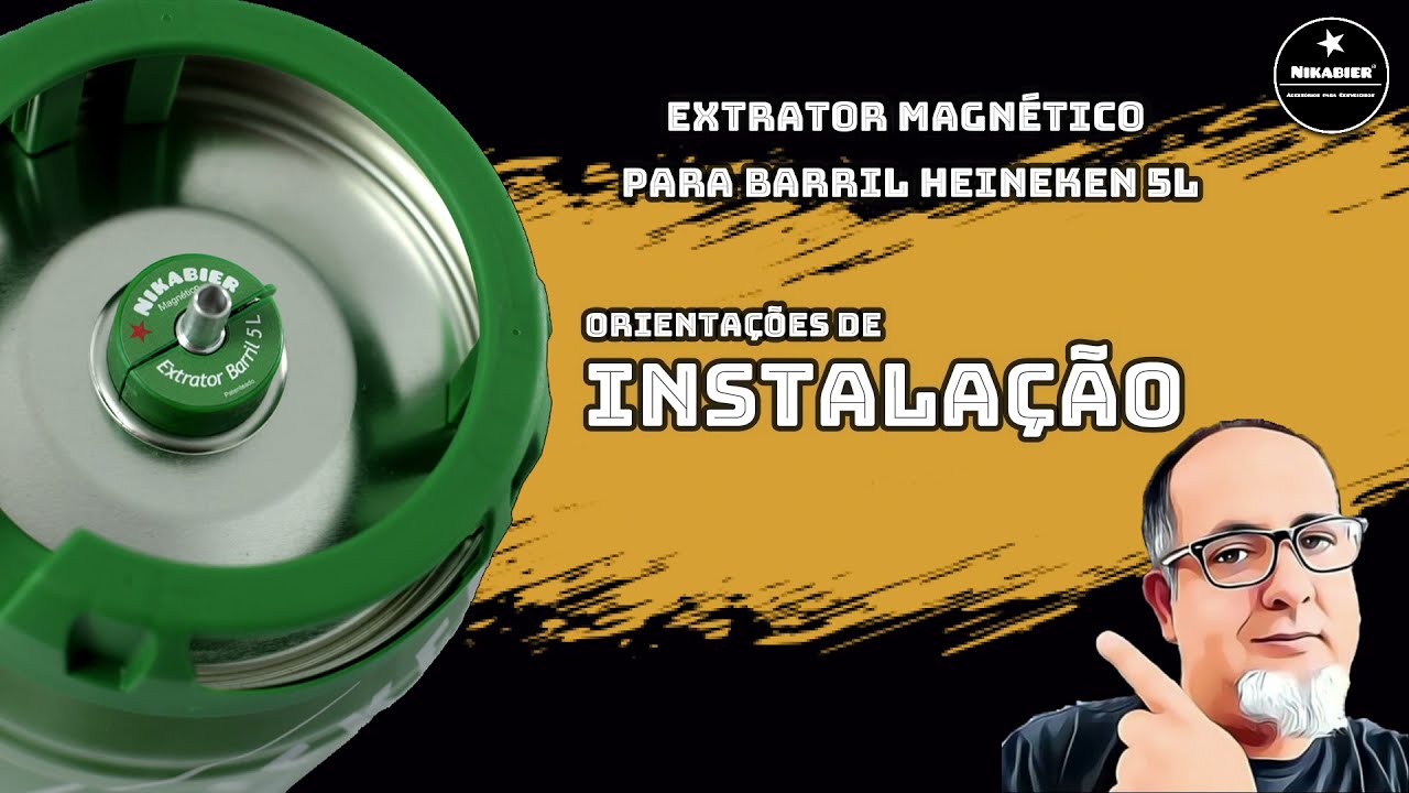 Instala&ccedil;&atilde;o do Extrator Magn&eacute;tico Nikabier