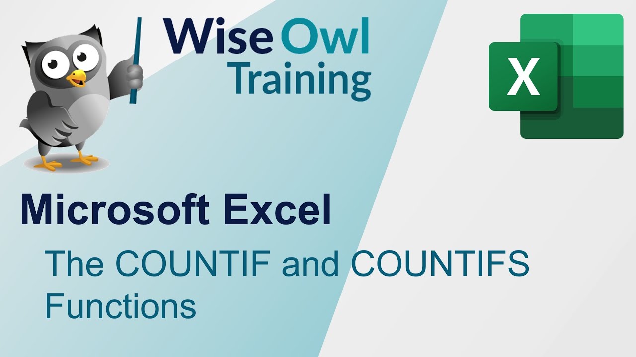 Excel - The COUNTIF and COUNTIFS Functions