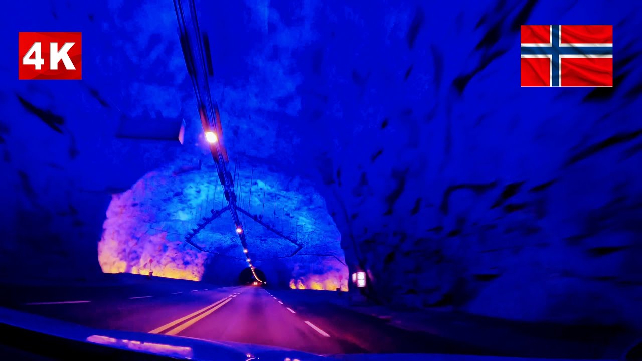 Laerdal Tunnel | Lærdalstunnelen, World's longest Road Tunnel ,Norway 🚘🧌🦌🧌🚘