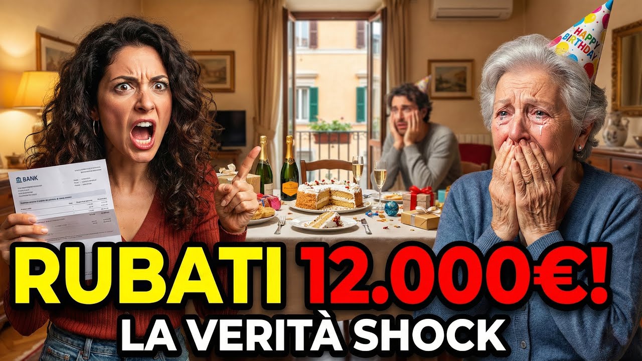 Hanno Rubato 12.000€ a Nostra Nonna – La Verità Esplode alla Festa di Compleanno