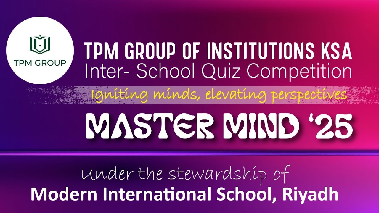 MASTER MIND 2025MIS RIYADH