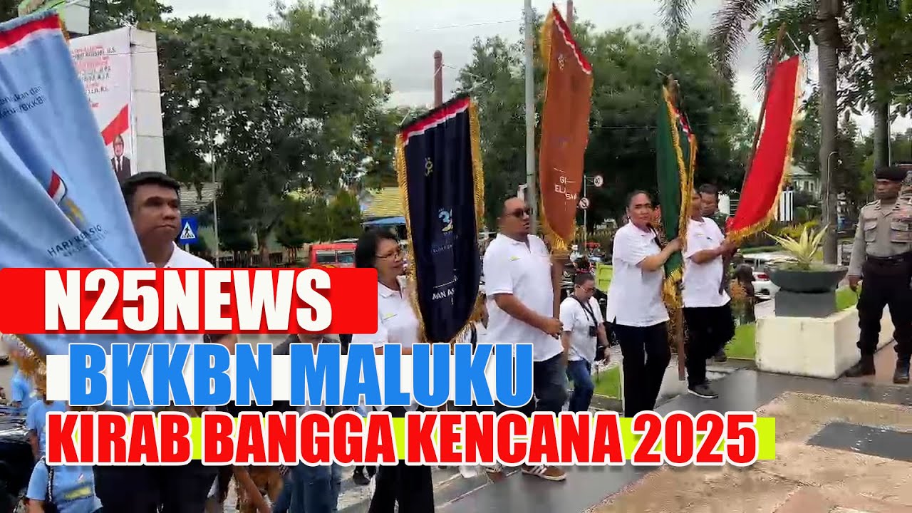BERITA MALUKU - BKKBN MALUKU GELAR KIRAB BANGGA KENCANA  2025