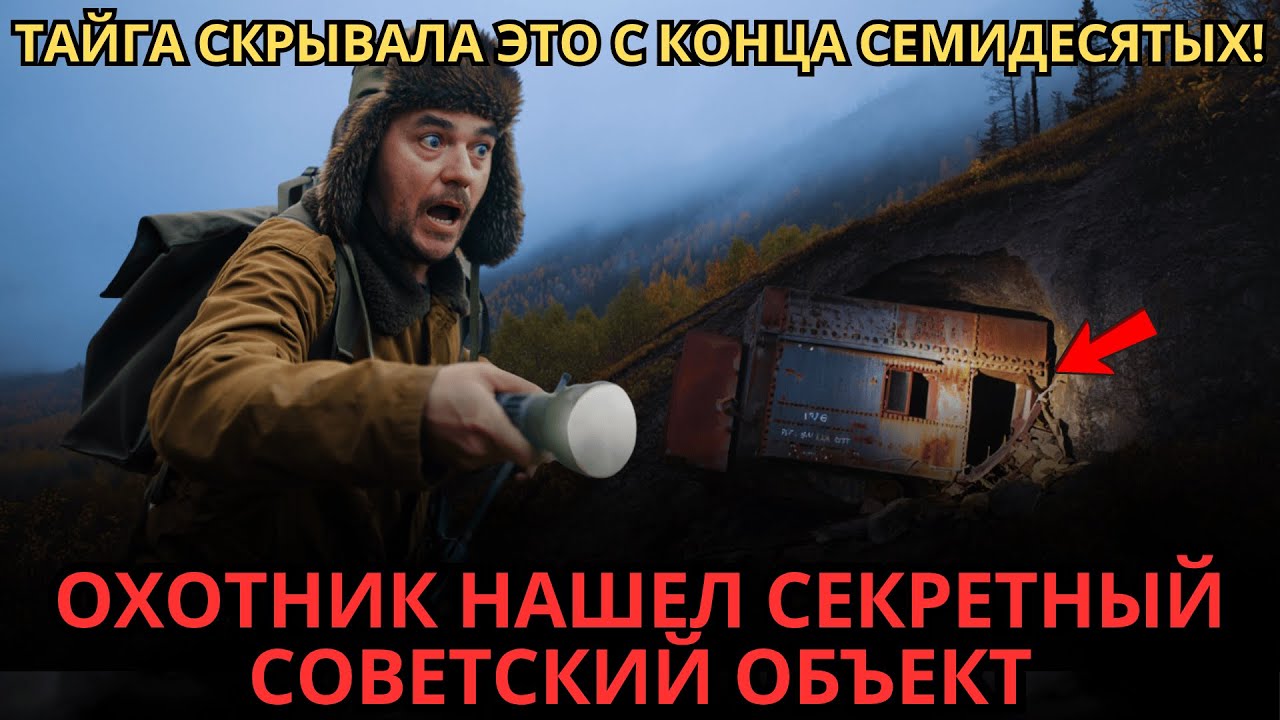 Охотник Обнаружил Замурованный Вагон в Тайге. Зачем Советский Союз Прятал ЭТО?