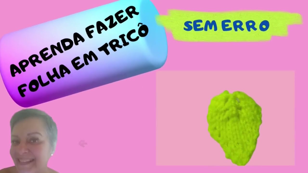 FOLHA EM TRICÔ