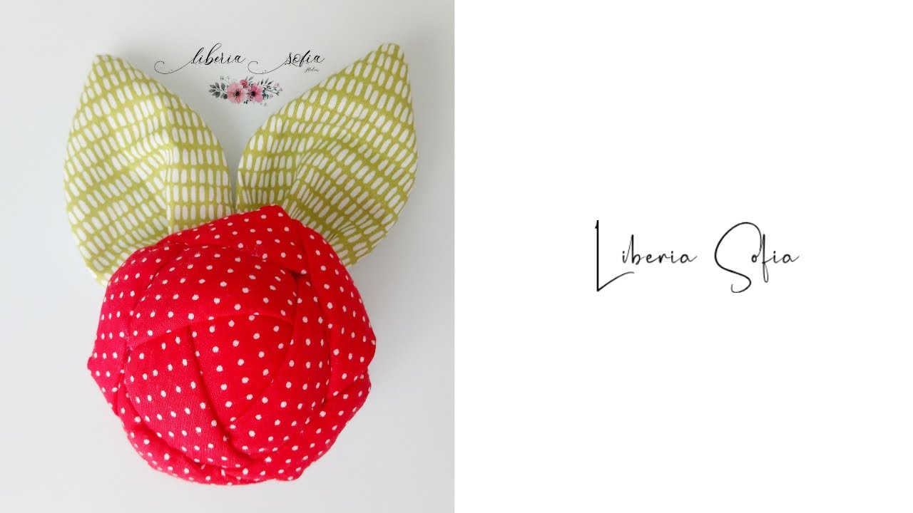 🌹🪡ALFILETERO CON FORMA DE ROSA / rose-shaped pincushion