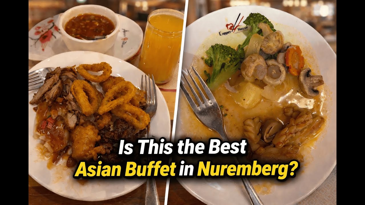 Visit to my favourite restaurant | Huge Buffet | A Day in my Life | ASMR Vlog | Nuremberg, Germany
