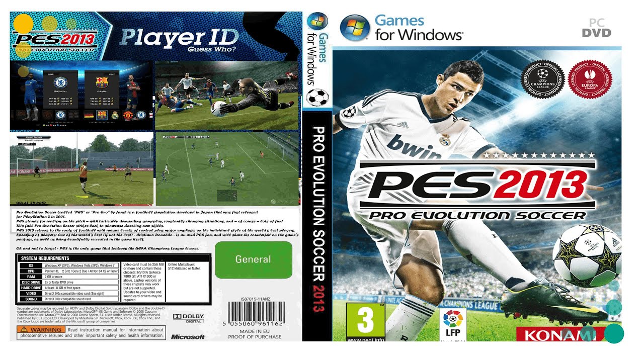 PES 2013 - Оригинальный чистый файл без патча (ПК) | Бесплатная загрузка