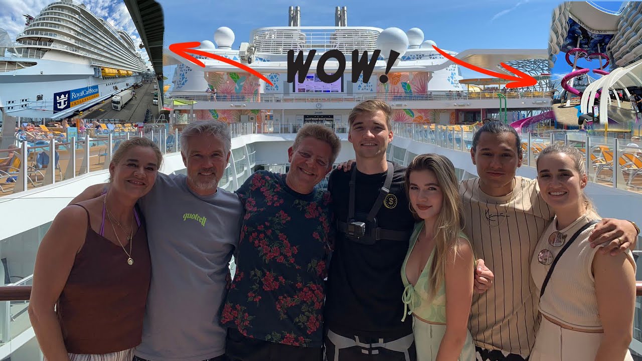 DIT IS ALLEMAAL ZO ONWERKELIJK MAAR ZO GAAF! CRUISEN OP HET GROOTSE CRUISESCHIP VAN DE WERELD🛳