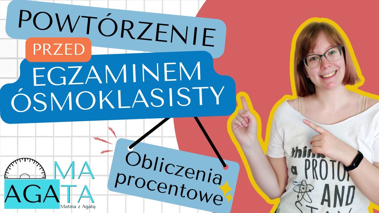 11. Obliczenia procentowe - Powt&oacute;rzenie przed egzaminem &oacute;smoklasisty