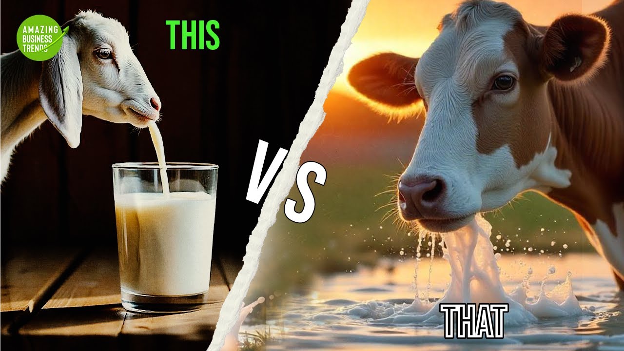 Goat Milk vs. Cow Milk—Which Dairy Product Has the Bigger Market?